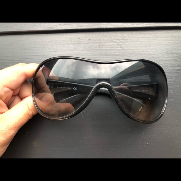 ray ban shield glasses